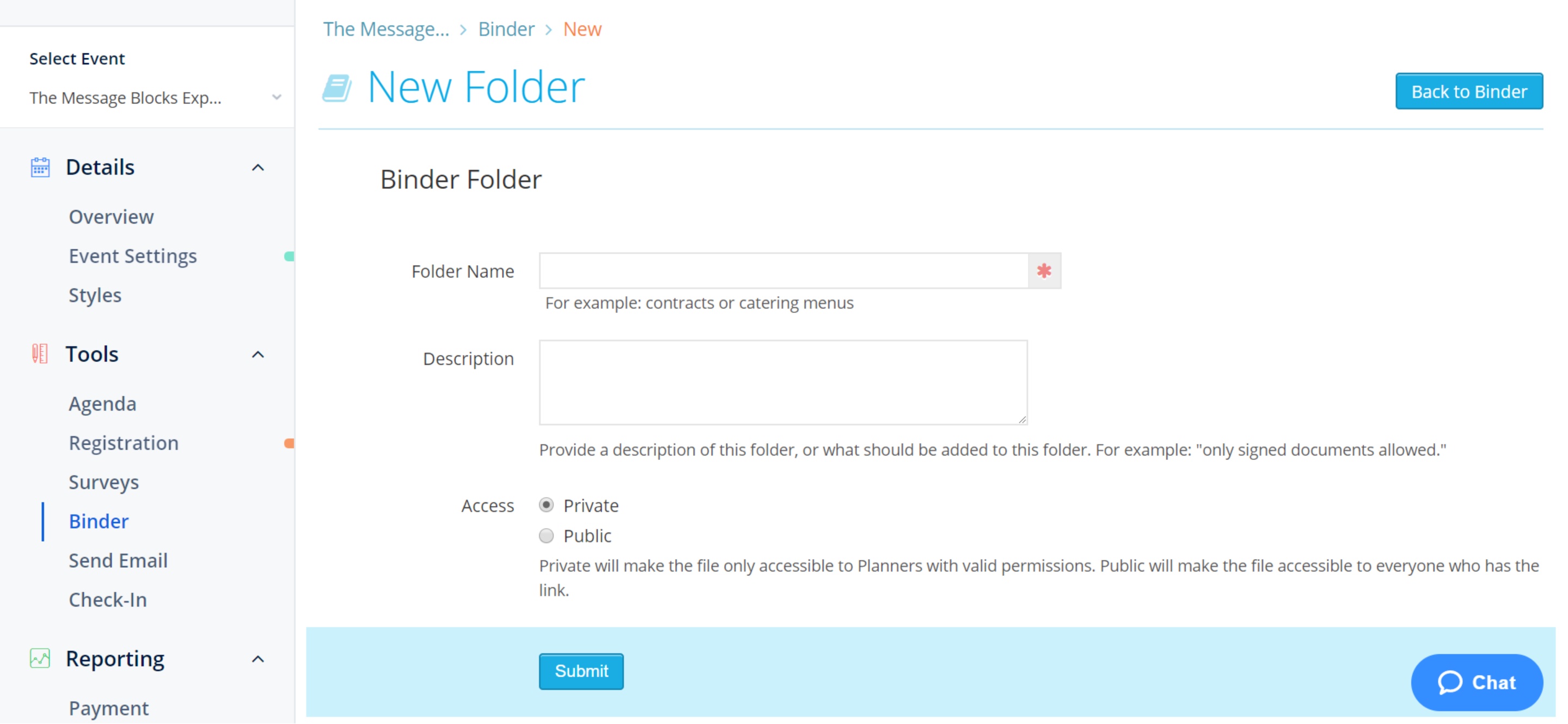 How to Create a Binder Folder and Add Files